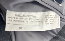 Load image into Gallery viewer, Authentic Burberry London Mens Dark Gray Printed 2-Button Blazer Size EUR 40
