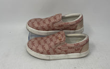 Load image into Gallery viewer, Michael Kors Girls Ashelynne Pink Logo Round Toe Slip-On Sneakers Shoes Size 1
