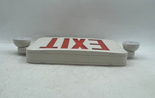 Load image into Gallery viewer, RAB ECOMBO34 Red Green LED Exit &amp; Emergency Sign Open Box Not Tested

