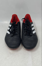 Load image into Gallery viewer, Adidas Boys Predator 18.4 DB2323 Black Lace-Up Low Top Round Toe Soccer Cleats 6
