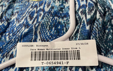 Load image into Gallery viewer, Zara Womens Multicolor Animal Print Long Sleeve Mini Dress Size Large
