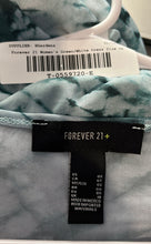 Load image into Gallery viewer, Forever 21 Womens Green White Tie Dye Long Sleeve Pullover Mini Dress Size 0X
