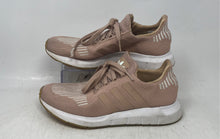 Load image into Gallery viewer, Adidas Womens Swift Run Beige Low Top Lace-Up Sneaker Shoes Size 7.5
