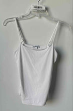 Load image into Gallery viewer, Express Womens White Adjustable Spaghetti Straps Scoop Neck Camisole Top Size S
