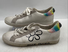 Load image into Gallery viewer, Authentic Kurt Geiger Womens White Black Sneaker Shoes Size EUR 40 Damaged
