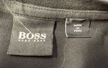 Load image into Gallery viewer, Hugo Boss Mens Black Graphic Print Short Sleeve Pullover T-Shirt Size Medium
