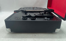 Load image into Gallery viewer, The Crosley Cruiser Plus Model CR8005F-BK Portable 3-Speed Turntable Untested
