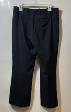 Load image into Gallery viewer, Calvin Klein Womens Black Flat Front Pockets Straight Leg Dress Pants Size 8
