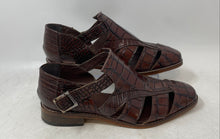 Load image into Gallery viewer, Stacy Adams Mens Calandro Brown Leather City Fisherman Sandals Size 8.5M
