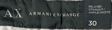 Load image into Gallery viewer, Armani Exchange Mens Beige Pockets Relaxed Fit Straight Leg Chino Pants Size 30

