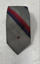 Load image into Gallery viewer, Pierre Cardin Mens Multicolor Striped Adjustable Wide Pointed Tie

