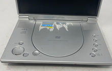 Load image into Gallery viewer, Accurian Silver MP3 Integrated Battery 10 Inch Portable DVD Player Not Tested
