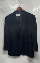 Load image into Gallery viewer, Paolo Vista Mens Black Wool Two-Piece Blazer And Pants Size 36X30
