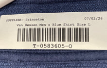 Load image into Gallery viewer, Van Heusen Mens Blue Classic Fit Long Sleeve 1/4 Zip Pullover Sweater Size M
