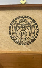 Load image into Gallery viewer, Jose Marti Brown Wooden Collectible Tobacciana Cigar Box

