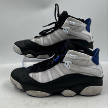 Load image into Gallery viewer, Authentic Nike Mens Air Jordan 6 Rings Black Blue White Sneaker Shoes Size 9
