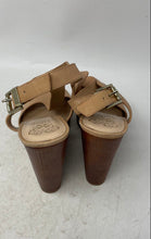 Load image into Gallery viewer, Vince Camuto Womens Mathis Brown Leather Wedge Heel Platform Sandals Size 9.5M
