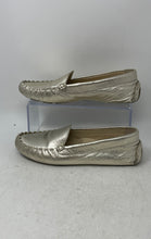 Load image into Gallery viewer, Cole Haan Womens Evelyn W25724 Gold Leather Slip-On Loafer Shoes Size 7.5B
