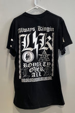 Load image into Gallery viewer, Last Kings Mens Black Egyptian Graphic Short Sleeve Pullover T-Shirt Size M
