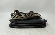 Load image into Gallery viewer, Vince Camuto Womens Black Leather Detachable Shoulder Strap Crossbody Bag
