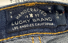 Load image into Gallery viewer, Lucky Brand Womens Blue Denim Medium Wash Regular Fit Skinny Leg Jeans Size 4/27
