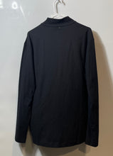 Load image into Gallery viewer, Port Authority Mens Black Long Sleeve Mock Neck Pullover Sweatshirt Size Large
