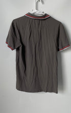 Load image into Gallery viewer, Hugo Boss Mens Gray Short Sleeve Collared Slim Fit Polo Shirt Size M
