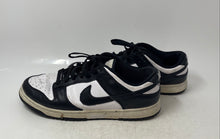 Load image into Gallery viewer, Nike Mens Dunk Low DD1391-100 White Black Lace-Up Tennis Shoes Size 11
