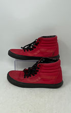 Load image into Gallery viewer, Vans Mens SK8 Hi Reissue 721500 Red Black Lace-Up Mid Top Sneaker Shoes Size 11
