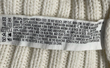 Load image into Gallery viewer, Forever 21 Womens Beige Cotton Long Sleeve Cropped Pullover Sweater Size S

