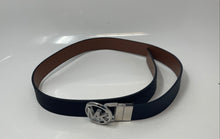 Load image into Gallery viewer, Michael Kors Womens Black Leather Adjustable Strap Dress Belt Size 40
