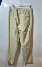 Load image into Gallery viewer, Jordan Mens Beige Essentials Woven Elastic Waist Drawstring Track Pants Size L
