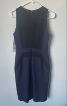 Load image into Gallery viewer, Classiques Entier Womens Black Purple Sheath Dress Size 2 With Tag
