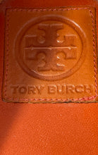 Load image into Gallery viewer, Authentic Tory Burch Womens Orange Patent Leather Slip-On Ballet Flats Size 8 M
