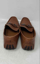 Load image into Gallery viewer, Aldo Mens Brown Leather Moc Toe Slip-On Driving Loafer Shoes Size 9.5
