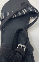 Load image into Gallery viewer, Toms Womens Lexie 10017934 Black Open Toe Ankle Strap Sandals Size 9.5
