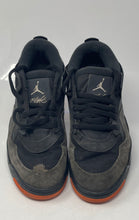 Load image into Gallery viewer, Authentic Nike Mens Jordan 4 RM HF8126-001 Black Sneaker Shoes Size 10 Damaged

