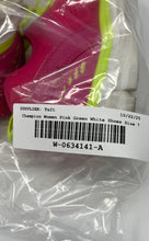 Load image into Gallery viewer, Champion Womens Pink Green White Low Top Lace-Up Running Sneaker Shoes Size 7
