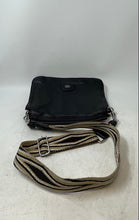 Load image into Gallery viewer, Vince Camuto Womens Black Leather Detachable Shoulder Strap Crossbody Bag
