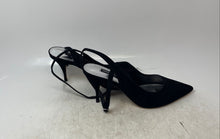 Load image into Gallery viewer, Nine West Womens Boca Black Pointed Toe Ankle Strap Pump Heels Size EUR 35
