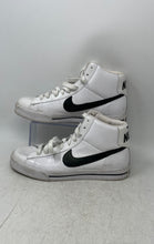 Load image into Gallery viewer, Nike Womens Sweet Classic High 354697-101 White And Black Sneakers Shoes Size 9
