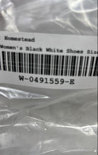 Load image into Gallery viewer, Guess Womens Varna Black White Leather Lace-Up Low Top Sneaker Shoes Size 7.5M
