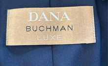 Load image into Gallery viewer, Dana Buchman Luxe Womens Dark Blue Wool 3-Pieces Jacket Pants Blouse Set Size 8
