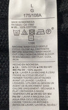 Load image into Gallery viewer, Old Navy Mens Black Cotton Ribbed Knit Short Sleeve Polo Shirt Size Large
