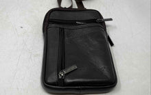 Load image into Gallery viewer, Xiao Duo Li Mens Black Leather Detachable Adjustable Strap Crossbody Purse
