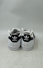 Load image into Gallery viewer, Adidas Womens Superstar C77153 White Black Lace-Up Sneaker Shoes Size 5
