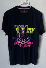 Load image into Gallery viewer, Psycho Bunny Mens Black Short Sleeve Crew Neck Pullover T-Shirt Size 4
