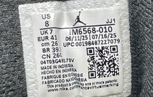 Load image into Gallery viewer, Nike Mens Air Jordan 1 Low IM6568-010 Black Sneaker Shoes Size 8 No Laces
