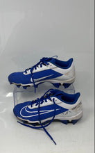 Load image into Gallery viewer, Nike Boys Vapor Edge Shark 2 DH5089-400 Blue And White Football Cleats Size 4Y
