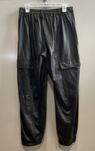 Load image into Gallery viewer, Madden NYC Womens Black Flat Front Tapered Leg Jogger Pants Size 2XL
